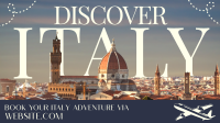 Modern Minimalist Italy Booking Animation Preview