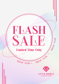 Flash Sale Discount Poster Design