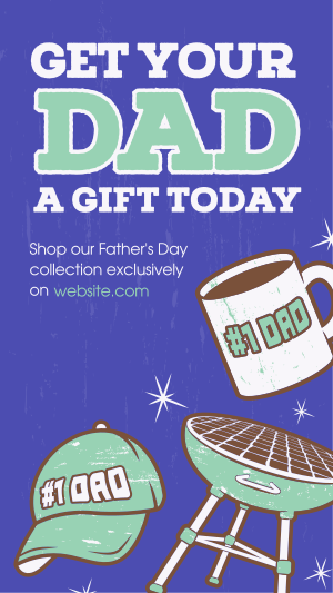 Gift Your Dad Facebook story Image Preview