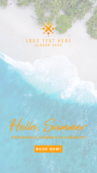 Summer Tour Instagram Story Design