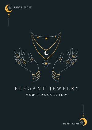 Elegant Jewelry Poster Image Preview