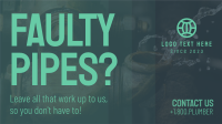 Faulty Pipes Facebook event cover Image Preview