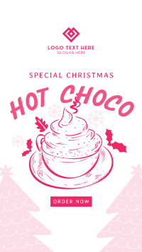Christmas Hot Choco Instagram Story Design