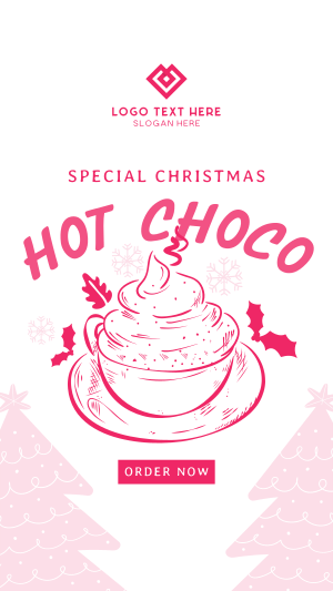 Christmas Hot Choco Instagram story Image Preview