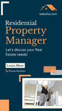 Property Management Specialist Facebook story Image Preview