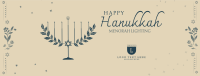 Hanukkah Lily Facebook cover Image Preview