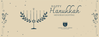 Hanukkah Lily Facebook cover Image Preview