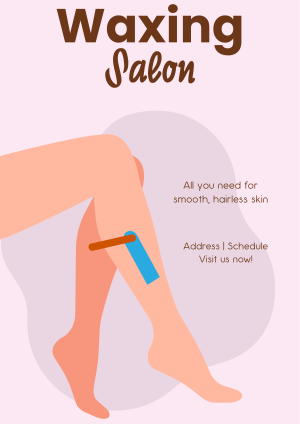 Waxing Salon Flyer Image Preview