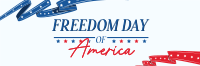 Freedom Day of America Twitter header (cover) Image Preview