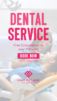 Dental Orthodontics Service Instagram Reel Design