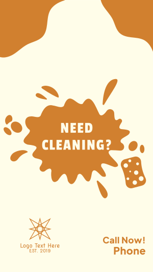 Contact Cleaning Services  Instagram story