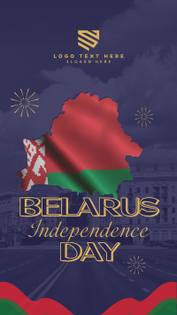 Belarus Independence Day YouTube Short Design