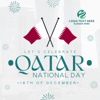 Qatar Independence Day Instagram Post Image Preview