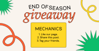 End Of Season Giveaway Facebook ad Image Preview