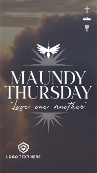 Holy Thursday Message Instagram Reel Design