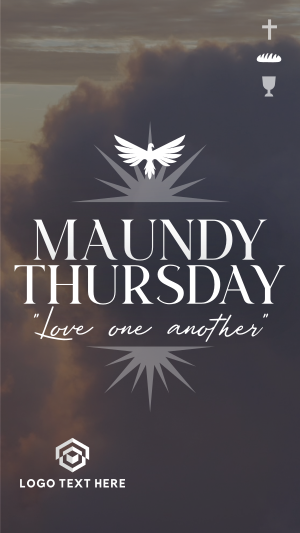 Holy Thursday Message Instagram Reel Image Preview
