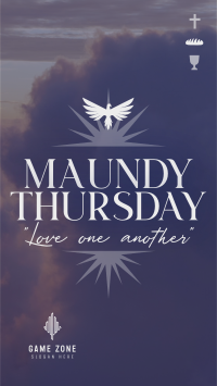 Holy Thursday Message Instagram Reel Image Preview