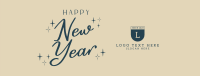 New Year Greeting Facebook Cover Design