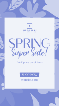 Spring Has Sprung Sale Instagram story Image Preview