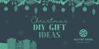 DIY Christmas Gifts Twitter post Image Preview