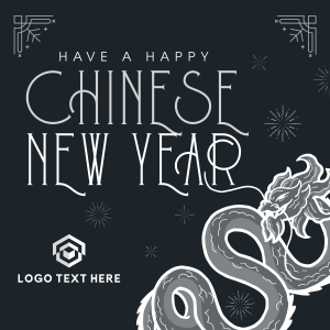 Majestic Chinese New Year Instagram post Image Preview