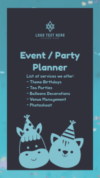 Kids Party Facebook Story Preview