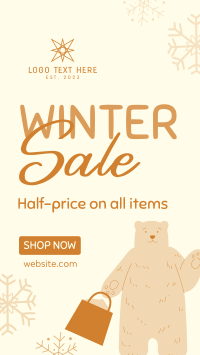 Polar Bear Shopping Video Image Preview