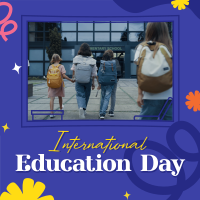 Education Day Celebration Instagram post Image Preview