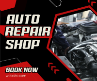 Auto Repair Shop Facebook Post Design