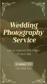 Floral Wedding Videographer YouTube short Image Preview