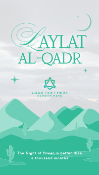 Laylat al-Qadr Desert TikTok video Image Preview