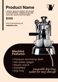 Espresso Machine Poster Image Preview