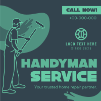 Handyman Service Instagram Post Design