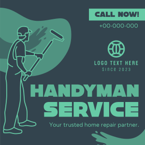 Handyman Service Instagram post Image Preview