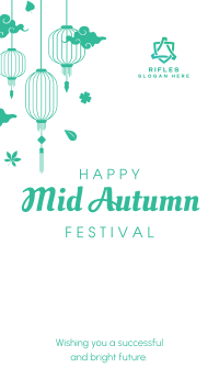 Mid Autumn Festival Lanterns Instagram Story Design