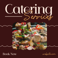 Delicious Catering Services Instagram Post Design