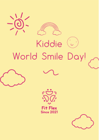 Kiddie World Smile Day Flyer Image Preview