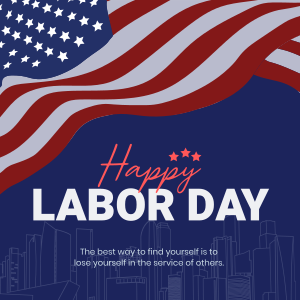 Celebrate Labor Day Instagram post Image Preview