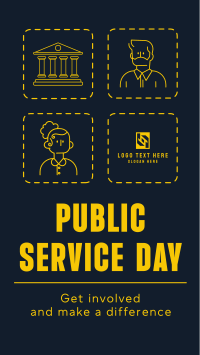 Public Service Day Instagram reel Image Preview