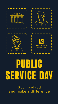 Public Service Day Instagram Reel Image Preview