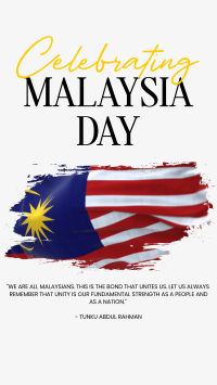 Malaysia Flag Independence YouTube short Image Preview