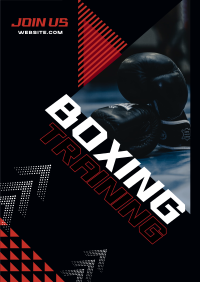 Join our Boxing Gym Poster Design