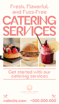 Modern Food Catering Services TikTok Video Preview