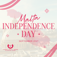 Joyous Malta Independence Instagram post Image Preview