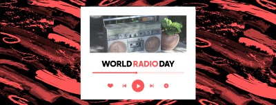 Radio Day Player Facebook cover Image Preview