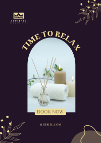 Time to Relax Poster Design