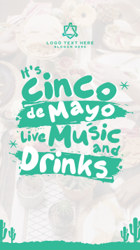 Cinco De Mayo Party Instagram story Image Preview