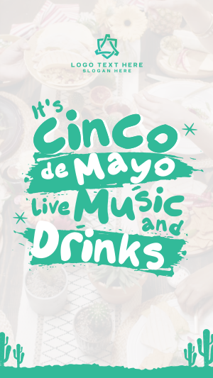 Cinco De Mayo Party Instagram story Image Preview