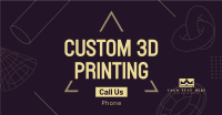 3d Printing Services Facebook Ad Design