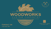 Custom Carpentry Facebook Event Cover Design